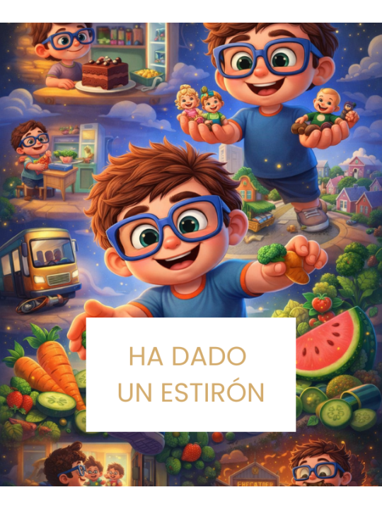 Cuento personalizado para que los niños coman mejor
