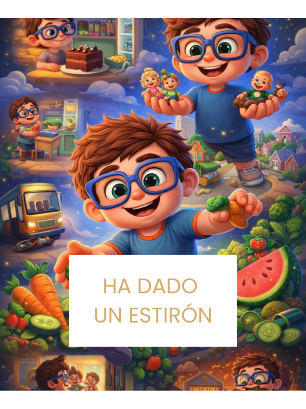 Cuento personalizado para que los niños coman mejor