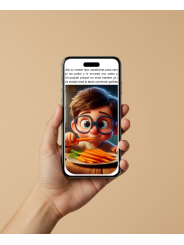 Cuento personalizado para comer bien
