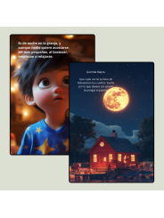 Ejemplo páginas cuento de buenas noches personalizado