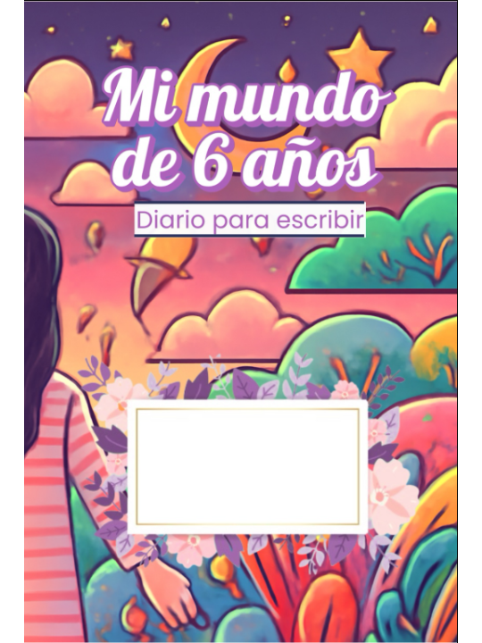 Mi mundo de 6 años - Diario para escribir. Elige Niña | Niño