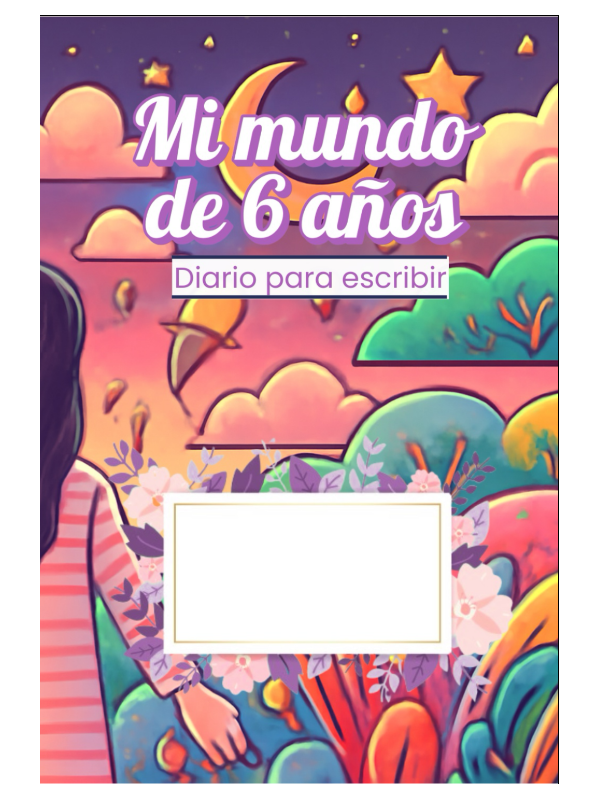 Mi mundo de 6 años - Diario para escribir. Elige Niña | Niño