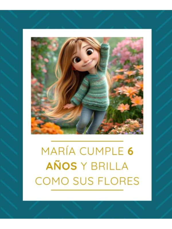 Cuento personalizado cumpleaños niña